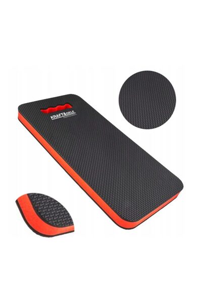 Kraft Black and red workshop mat, 450 x 210 mm,