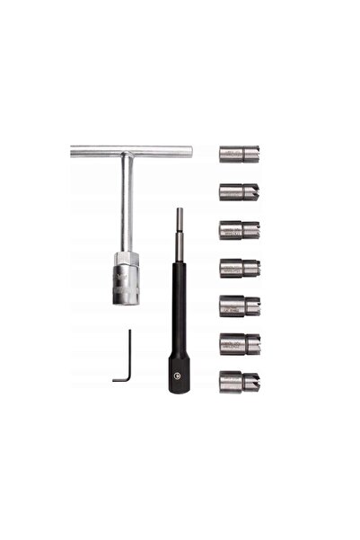 Silver Injector seat reconditioning cutter set, 10 pieces,