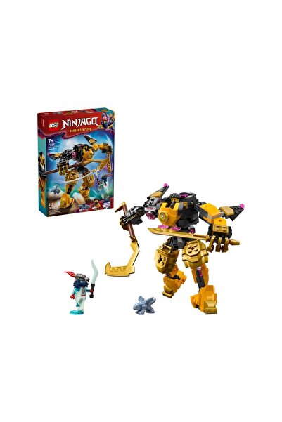 Nilly Toys لعبة بناء نينجاغو روبوت سبينجيتزو القتالي للأطفال 213 قطعة +7 سنوات