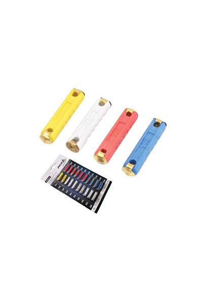 ASTA GBC car fuse set, 5, 8, 16, 25 AMP, 20 pieces, 6x25,