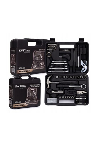 Kraft Tool kit, socket wrenches, 141 pieces,