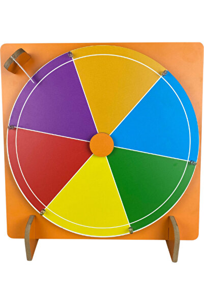 Lapin Deney Atölyesi Çarkıfelek 6 Bölmeli – Masaüstü Yaz Sil Çarkıfelek Oyunu...