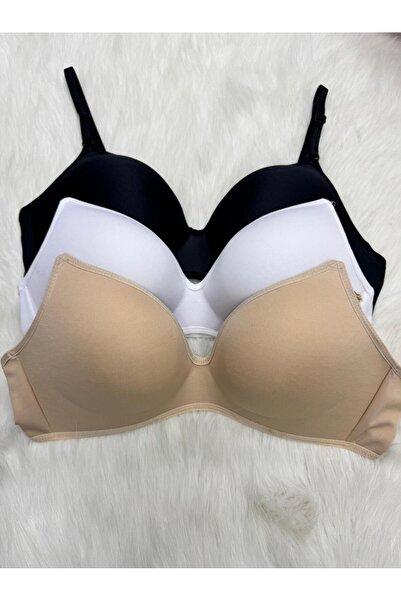 UMT ilthal dolgusuz balensiz 3,lü hayalet sütyen (lotus) ekstra agraf hediyeli