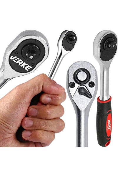 VERKE Κλειδί καστάνιας 1/4", κατασκευασμένο από χρώμιο βανάδιο,