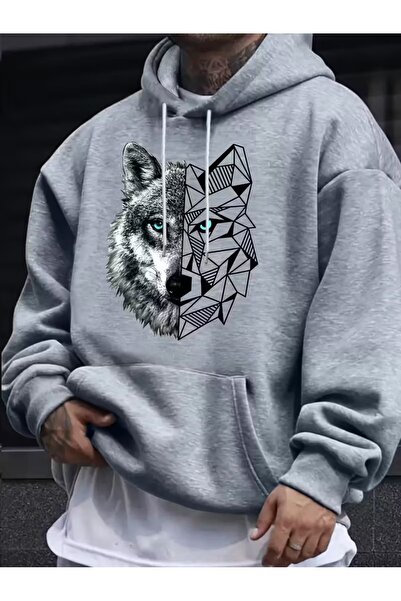 ship master سويت شيرت للجنسين بغطاء رأس مصنوع من قماش ثلاثي الخيوط مريح بتصمي...