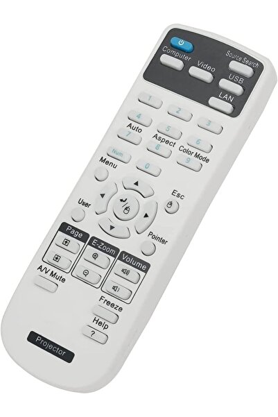 ALLIMITY Remote Control Compatible with Epson Projectors EB-520 EB-525W EB-530 EB-535W
