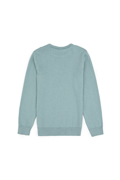 U.S. Polo Assn. Girl's Mint Basic Sweater 50313060-Vr090