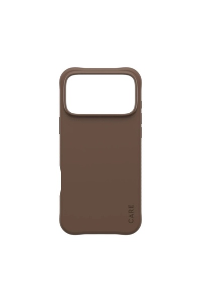 CARE by PanzerGlass® Θήκη για iPhone 17 Pro Max, Μοντέρνα θήκη, Αντιολισθητική, Αντιδακτυλική, Καφέ