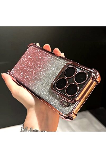 Generic Glitter Case for Xiaomi 15T Pro ，Plating Edge，Ultra Slim，Gradient Shockproof Xiaomi 15T Pro 5G Cover
