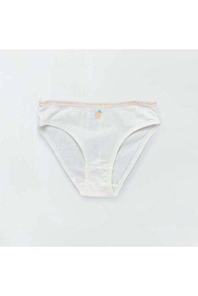 KİABİ Pack of 4 printed briefs WHITE