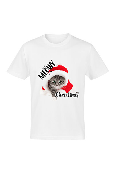 OEM T-shirt with the Little Kitty, Christmas theme, Tipo-Art