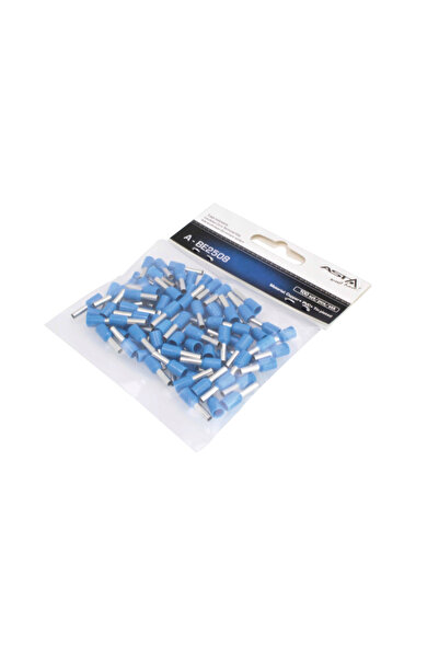 ASTA Insulated pin set, crimpable, end tube for insulation, 2.5 MM2, 100 pieces,
