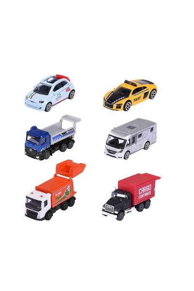 Nilly Toys 8503000002 City Premium Vehicles 6-Asst