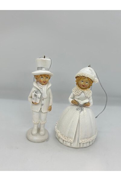 Armonia Floral Set de decorațiuni de Crăciun în formă de colindători 4x3x14 cm