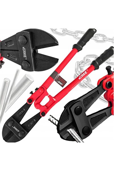 VERKE Foarfeca pentru taiat fier beton, 18" ,450 mm, manere ergonomice,