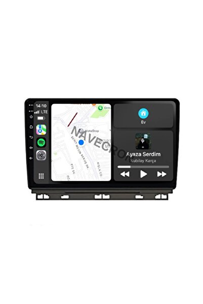 NAVECRON RENAULT CLIO 5 2020+ 9" UYUMLU ANDROID MULTİMEDYA GERÇEK 4/64 KABLOS...
