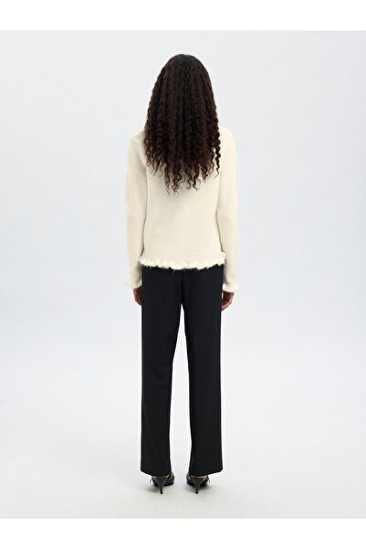 SELECTED Strickjacke Wollmix