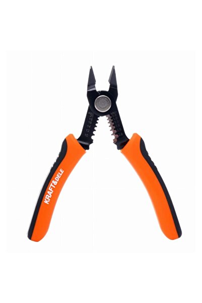 Kraft Πένσα για κοπή και πτύχωση ηλεκτρικών καλωδίων, μήκους 145 mm,
