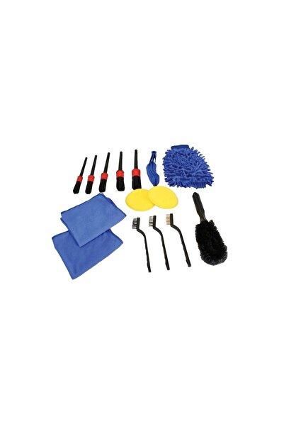 SATRA Accessory set, car cleaning brushes, 15 pieces,