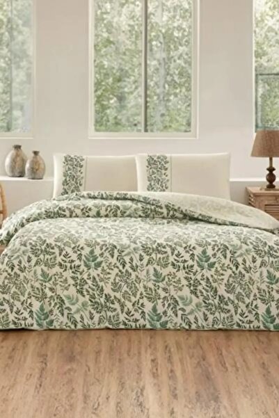 Özdilek Kalendra Nev Double Duvet Cover Set - Green
