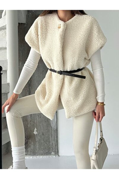 mydukkan.co Belted Fur Vest