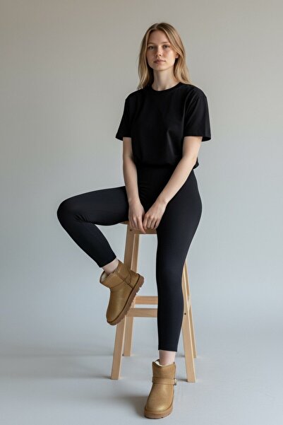 Guja Γυναικείες μπότες από δέρμα σουέτ με επένδυση από γούνα 432