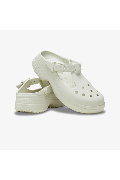 Crocs Κλασικές παντόφλες Mary Jane Clog Unisex Μπεζ