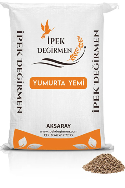 İpek Değirmen 1 Kg Yumurta Verimini Arttıran Tavuk Pelet Yumurta Yemi