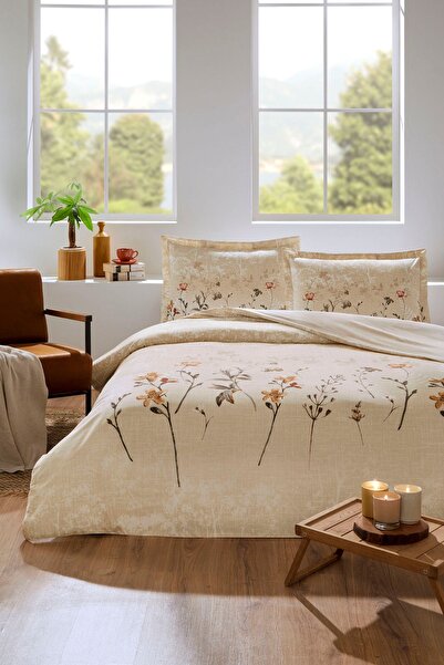 Özdilek مجموعة غطاء لحاف مزدوج من راماس سيكاس