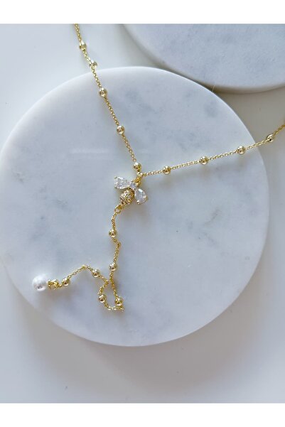 CHARMLUCKY قلادة خاصة من سلسلة أري-إنسي على شكل حرف Y