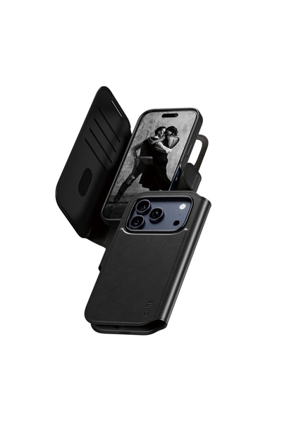 CARE by PanzerGlass® Husă pentru iPhone 17 Pro, cu portofel MagSafe Tango Two...