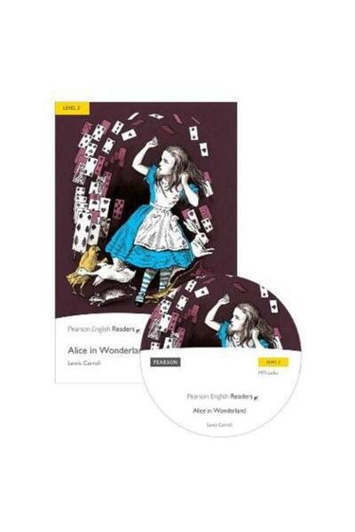 Pearson Education Alice in Wonderland Book with MP3 audio CD. Level