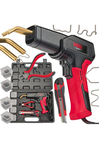 Red Technic Pistol pentru lipit si sudat plastic, putere 70 W, cu 200 de caps...