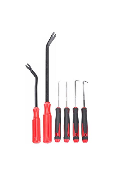 Red Technic Automotive upholstery puller set, 43 pieces,