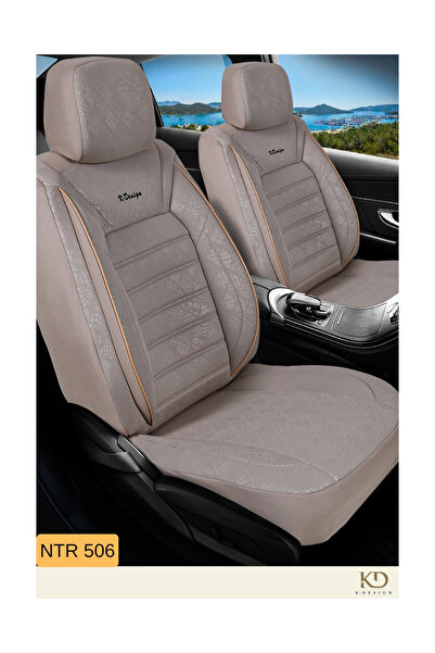 K-Design NATURAL GOFRAJ SERİSİ UNIVERSAL OTO KOLTUK KILIFI -NTR 506