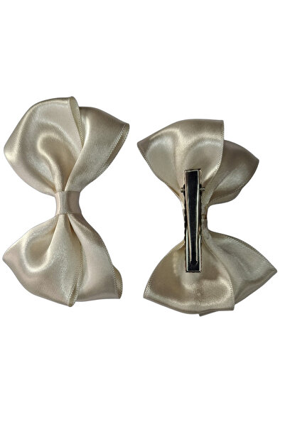 My Strape Saten Hair Clip Completely Handmade (Hand Made) (Minimum Order Is 3 Packs)