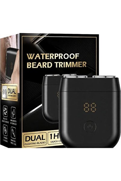 Generic Mini Electric Shaver for Men, Portable Cordless Razor, USB-C Rechargeable, IPX7 Waterproof