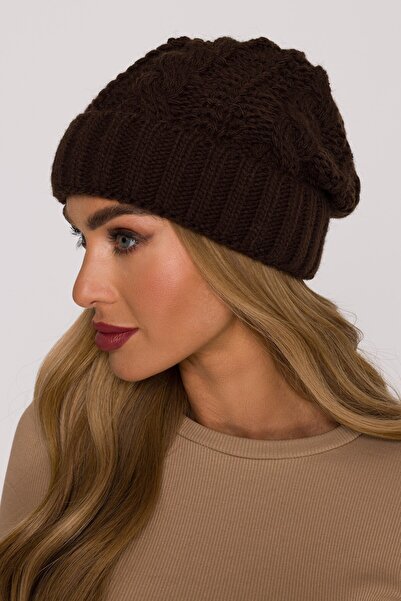 Made of Emotion M897 Braided yarn hat