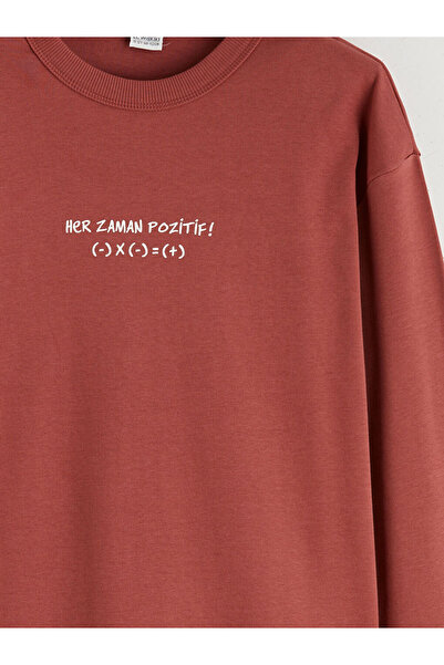 LC Waikiki Crew Neck Printed Boy's T-Shirt