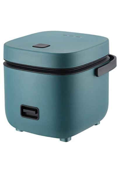 Genaric طنجرة أرز صغيرة، سعة 1.2 لتر، تحافظ على الحرارة، خزان داخلي غير لاصق، مناسبة لشخص أو شخصين، لطهي الحساء والأرز