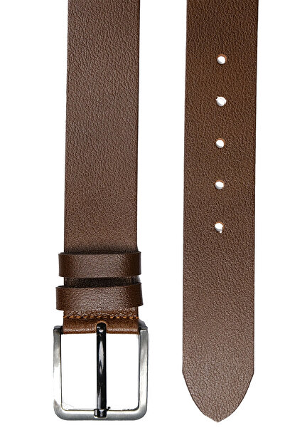 CüzCan Справжній шкіряний ремінь 4 см Класичний чоловічий ремінь (KOT/KETEN)