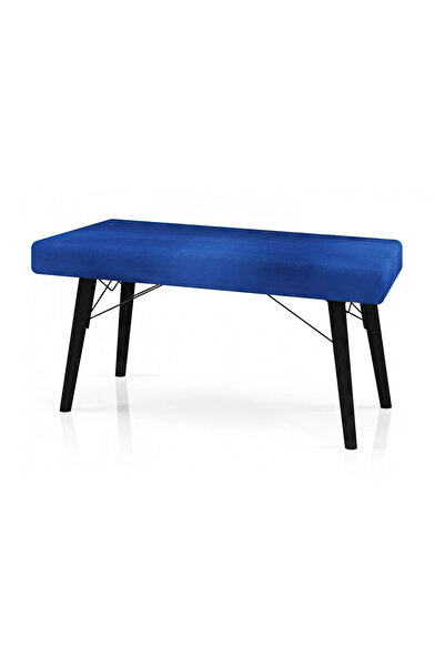 Desire Bancă Babyface Textile Lines pentru bucătărie, sufragerie, balcon, restaurant și cafenea, puf, bancă fără spătar