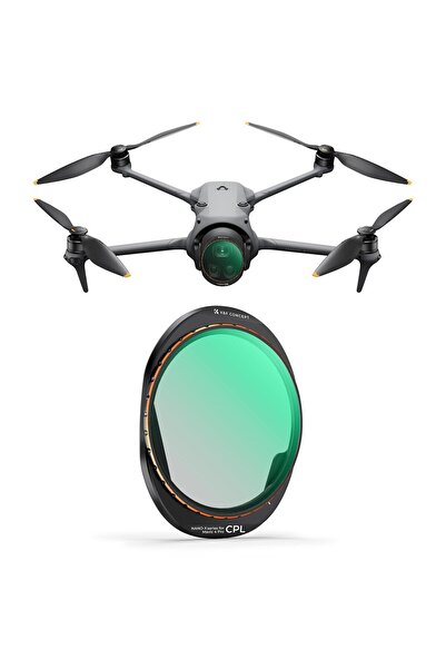 K&F CONCEPT DJI Mavic 4 Pro Uyumlu CPL Filtre - Çok katmanlı HD Optik
