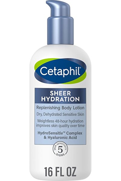 Cetaphil لوشن الجسم المرطب الخالي من العطور، 16 أونصة سائلة