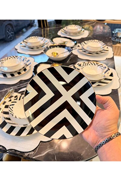 Onedekor 24 Parça Taj Porselen Yemek Takımı