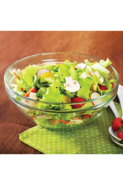 Ocean Glass Storage Bowls Pack of 6, Transparent, 5 inch (P00624)