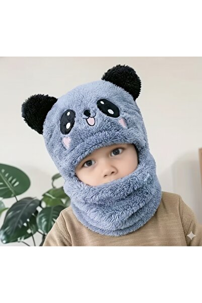 VINTIQUE Warm Winter Hat with Teddy Bear Ear Flaps