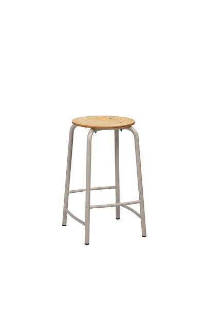 Madestr Tabu Metal Ayaklı Renkli Tabure Ø35X65H cm