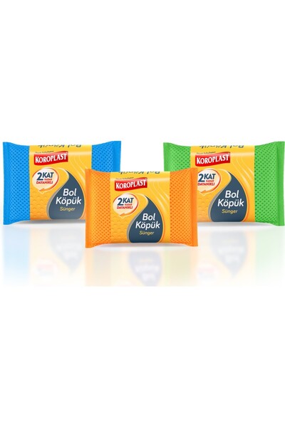 Koroplast Platinum Sünger x3