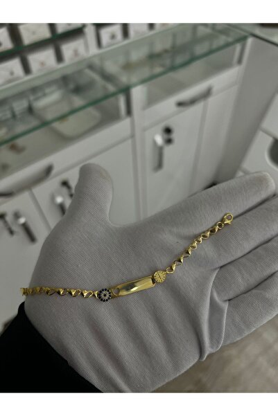 Flamingo 925 Ayar Gümüş Uğur Böcekli Nazar Isim Yazılı Erkek Bebek Künyesi